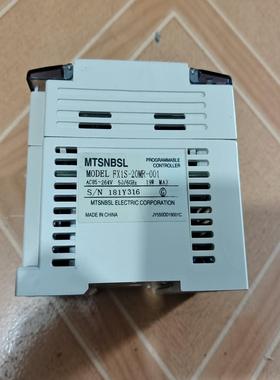 【请询价】三菱PLC FXIs-20MR-001功能正常成色为实图