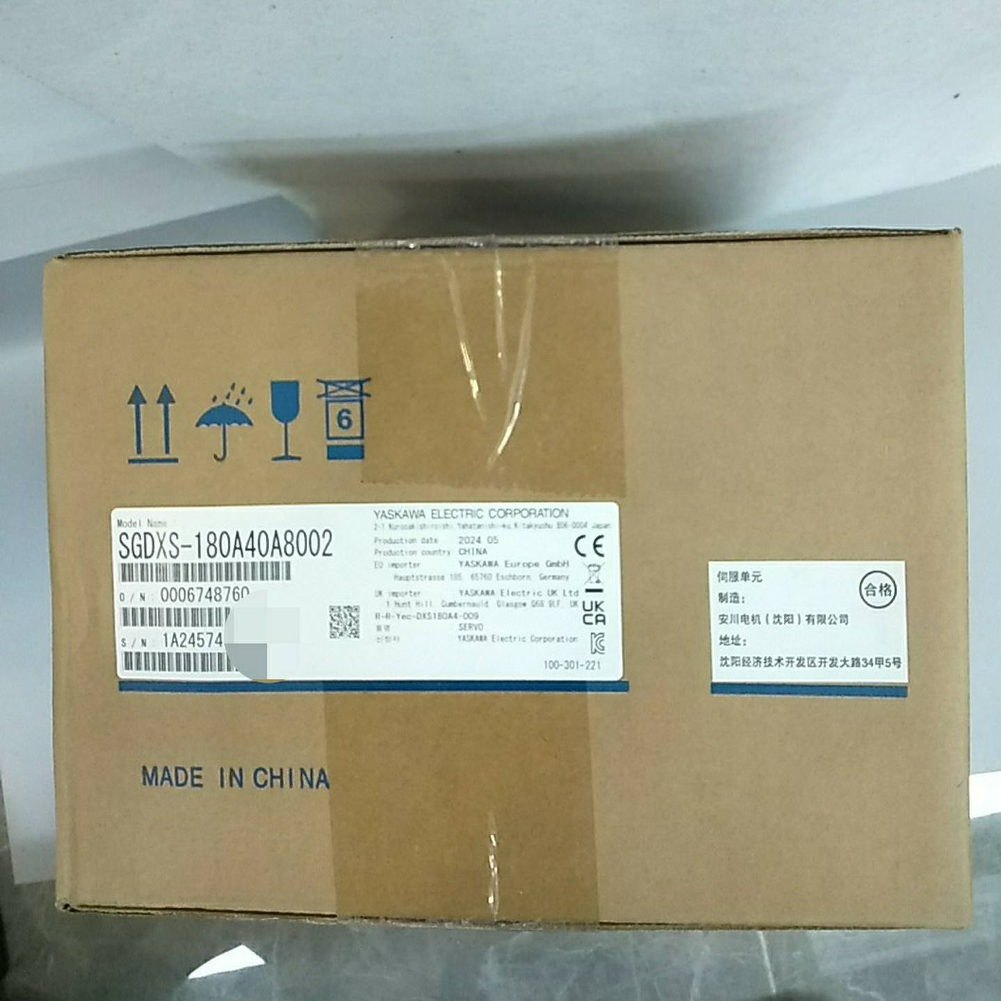 询价安川全新驱动器SGDXS-180A40A8002，全新原装正