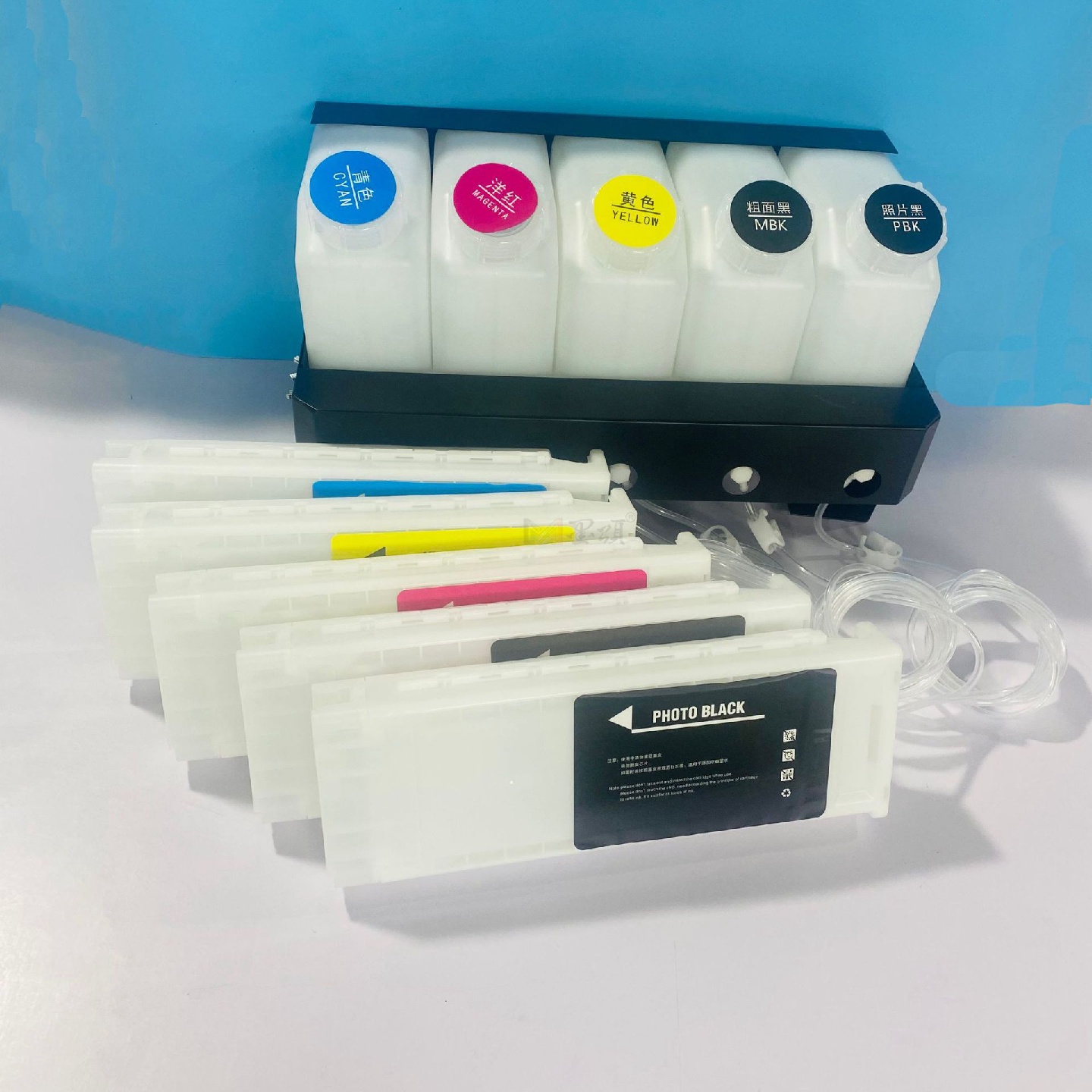 墨颂适用爱普T3000大连供墨盒T5000T7000打印机连供连续供墨系统