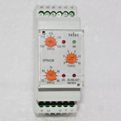 SELEC VPRA2MCE Voltage protection relay for 220V LN