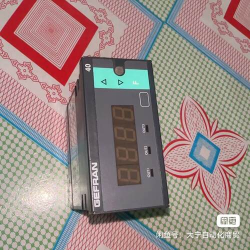 GEFRAN杰佛伦 温度/压力控制器 显示控制仪表实物图拍照~询价