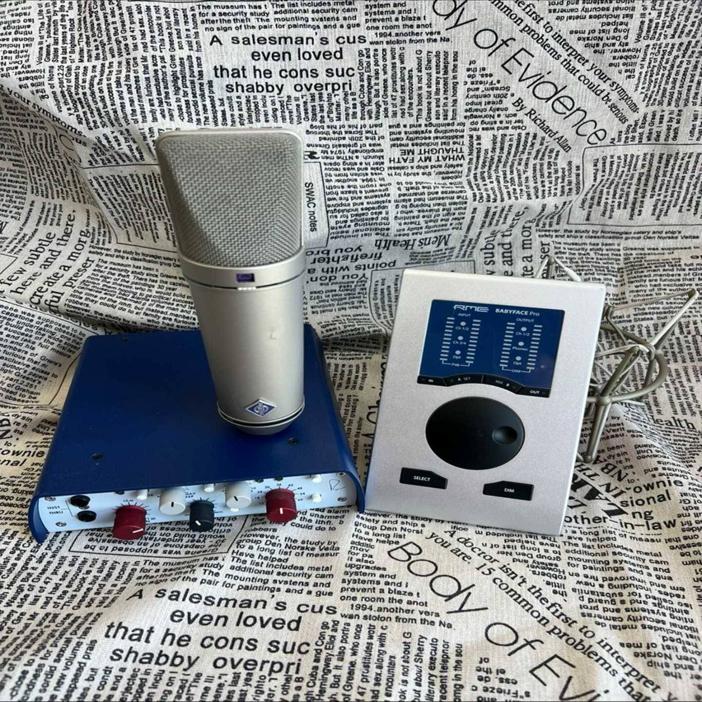 RMEBabyfacepro声卡尼夫5017话放纽曼--议价商品
