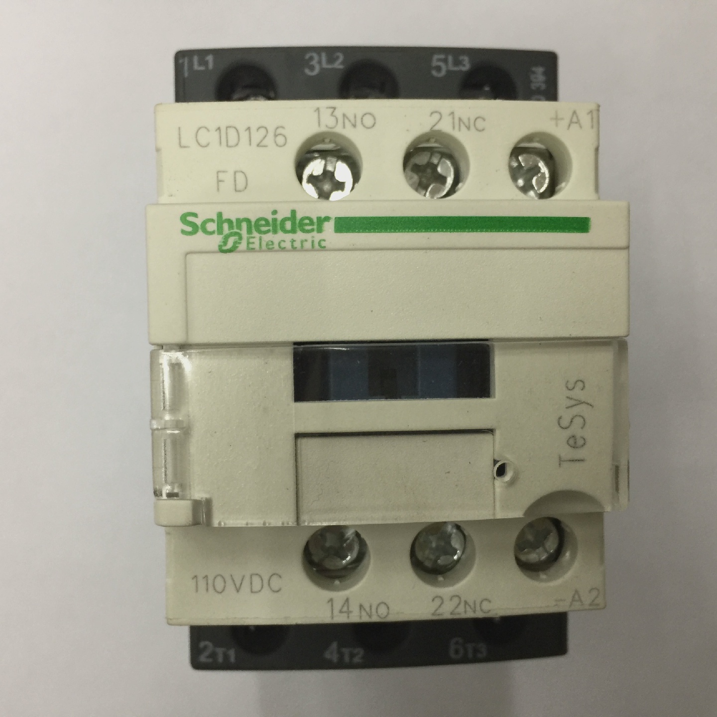 询价原装正品LC1D126FDCDC110V施耐德三级直流接触器