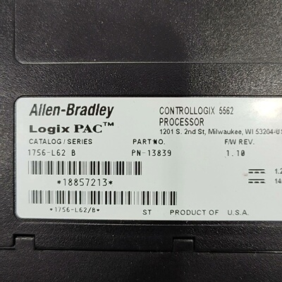 议价Rockwell Ab Module 1756L62 B Controllog适用