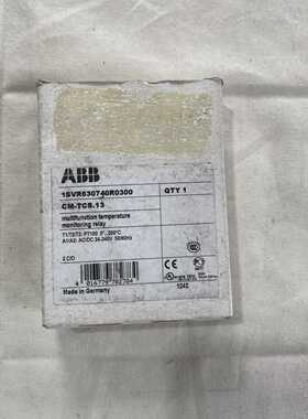 ABB原装CM-TCS.13多功能温度监测继电器，德国制造，--议价商品