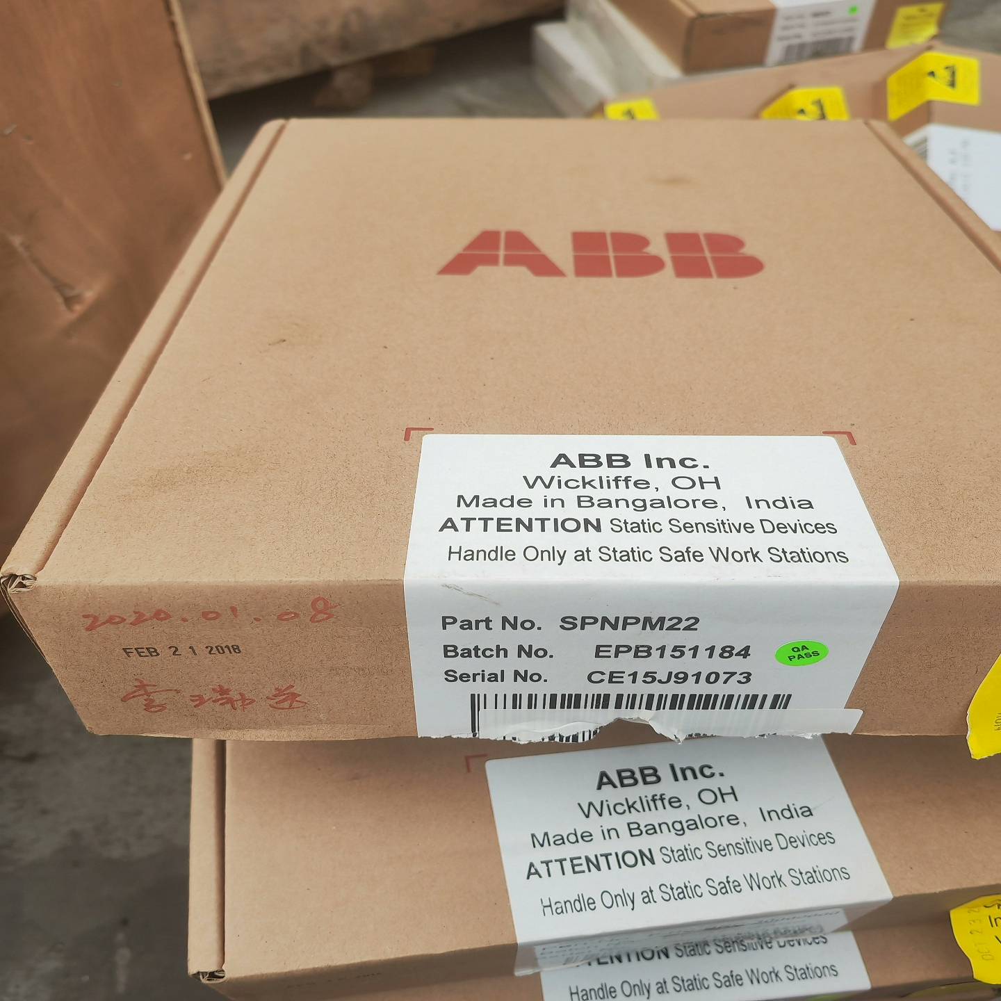 议价产品ABB   DCS 卡件   SPNPM22