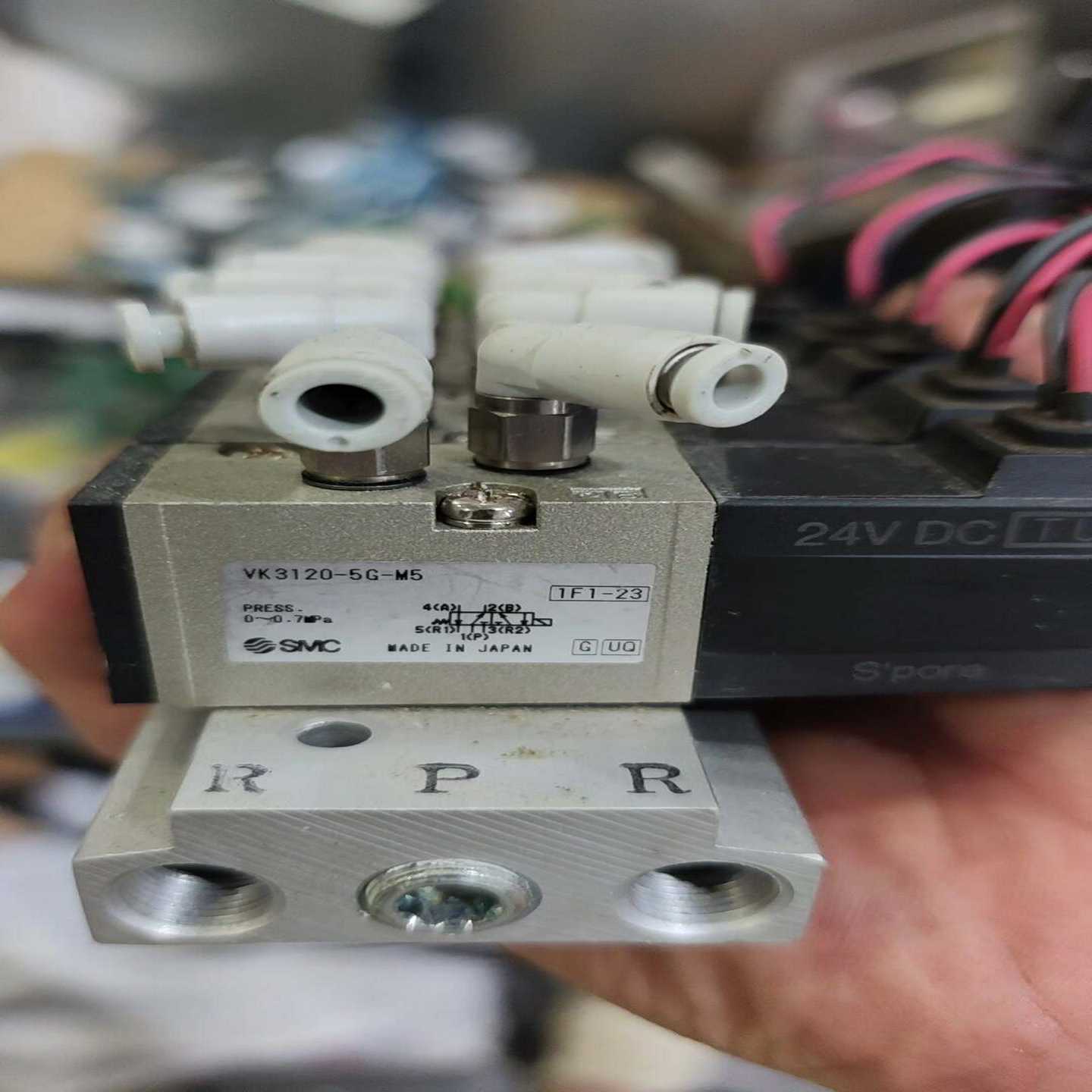 SMC电磁阀VK3120-5G-M5拆机成色如图，一--议价商品