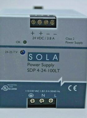 SDP424100LT电源供应24VDC3.8A2级SOLA