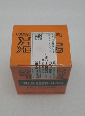 THKSamick带盒BLK2020-3.6ZZ无预加载滚珠螺丝BSC-N-10445F