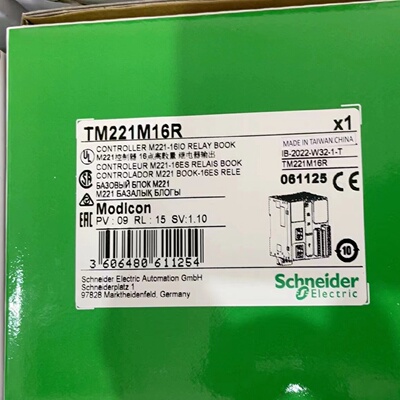 议价全新原装施耐德TM221M16R/TM221M16T/TM221M16RG/TM221M16TG