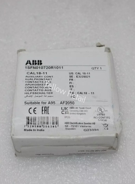 ABBCAL18-11接触器辅助1SFN010720R1011