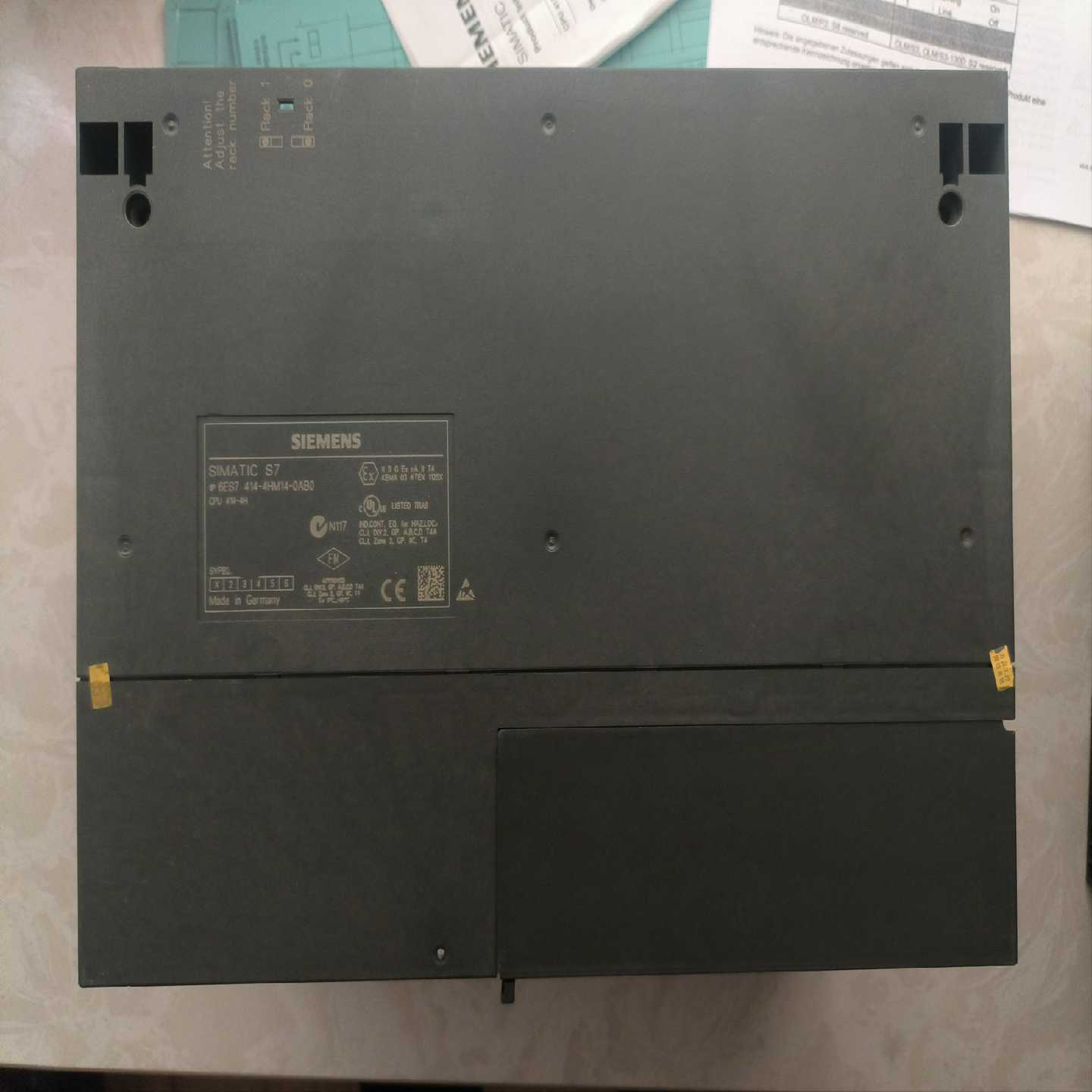 6ES7414-4HM14-0AB0实物图片，功能完好，实单-询价客服