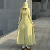 防晒衣女夏季 防紫外线防晒服薄外套防晒服连衣裙 冰丝透气全身长款