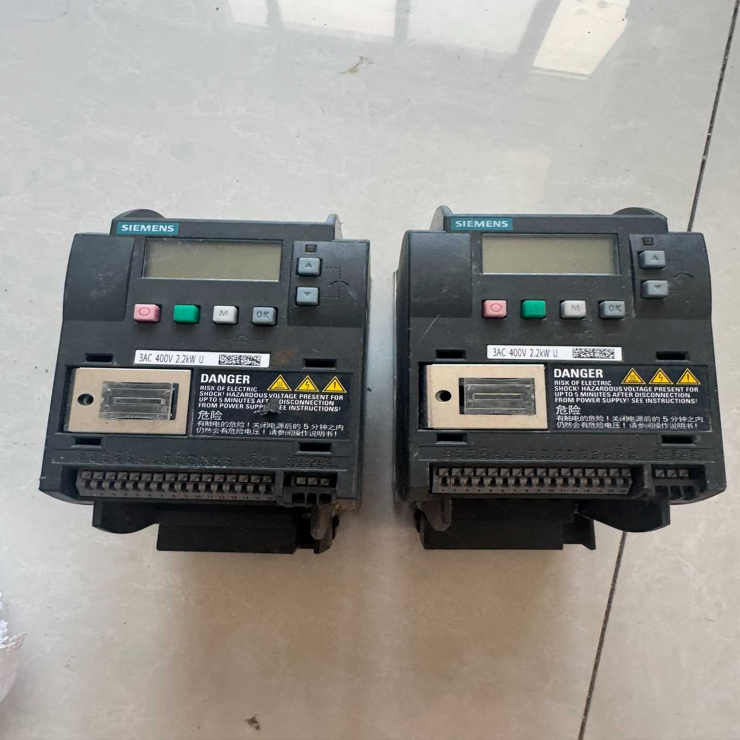 西门子V20变频器，380V/2.2KW，2024年新品。外--议价商品