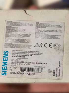 询价西门子3RN1000-1AG00