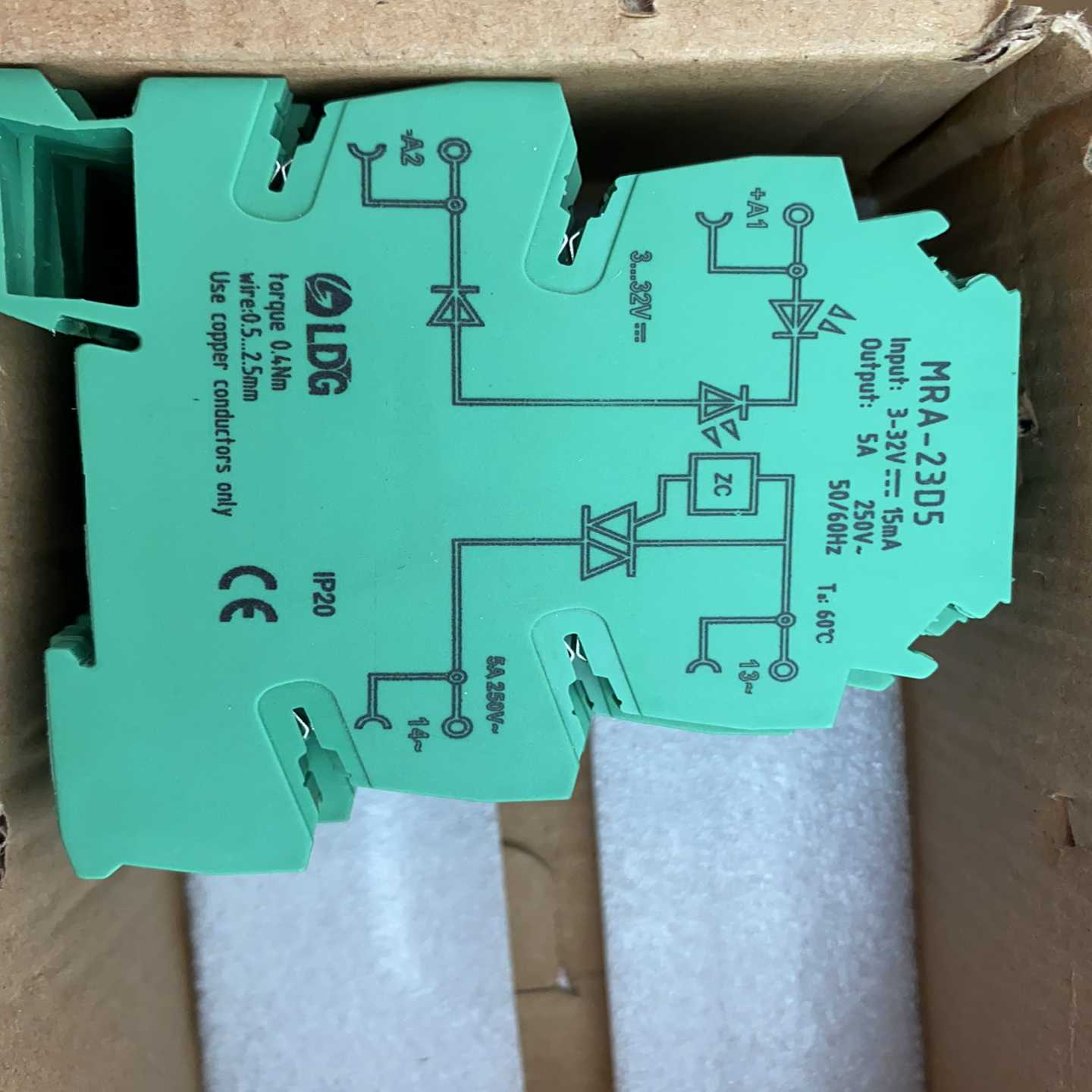 【议价】MRA-23D5交流固态继电器模块5A个人库存8个适用