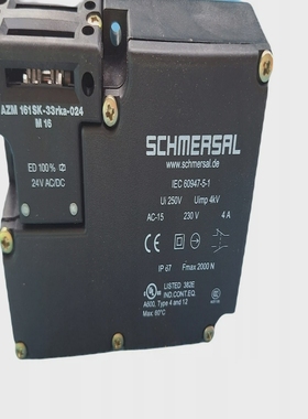 SchmersalSafetyswitchSchmersalAZM161SK-33RKA-02424VAC