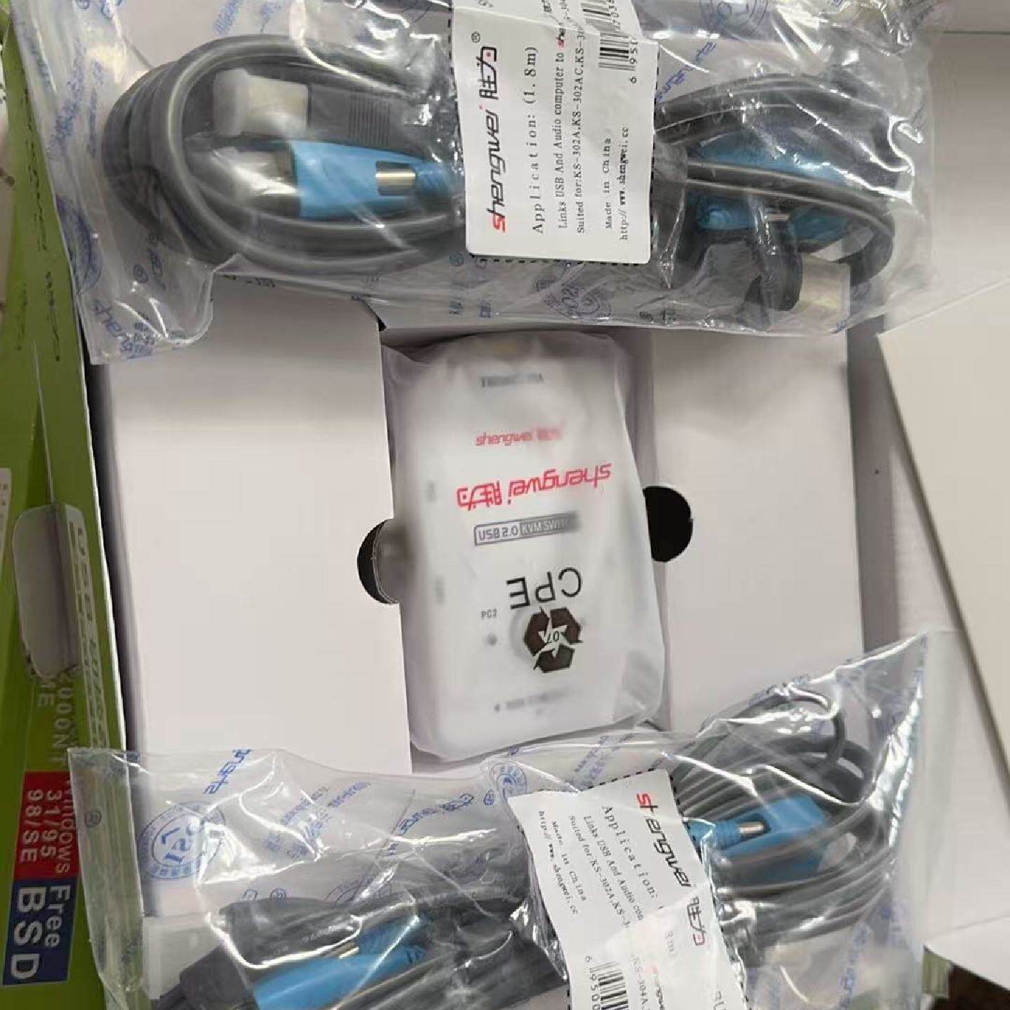 全新胜为KS-302A KVM切换器,VGA视频切换器,支持--议价商品