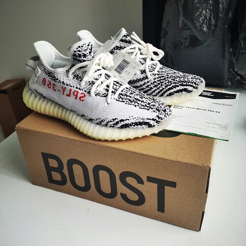 YeezyBoost350V2白斑马z