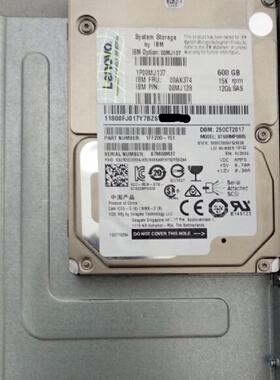 配件00AK374 600G 15K SAS V3500 V3700 00MJ137议价