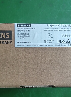 西门子SINAMICSSME20编码器模块型号6SL30
