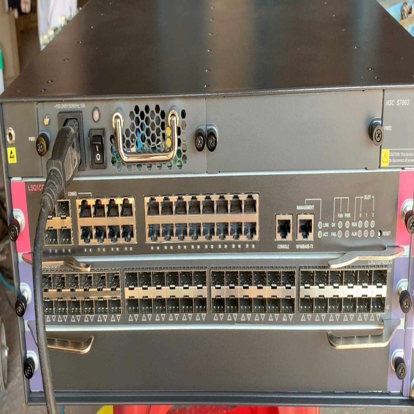 中兴M6000-3S RPS-24CE1-DB50现货 实物