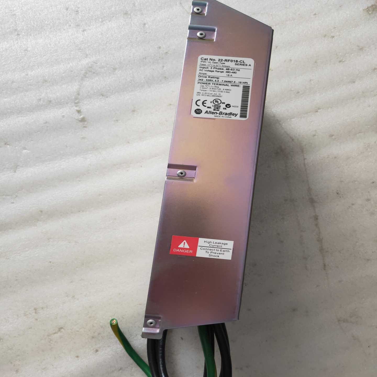 询价~AB滤波器 22-RF018-CL  件  实物图，