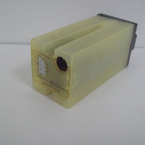 GENERAL ELECTRIC CR245F111A SERIES A RELAY MODULE  FREE SHIP