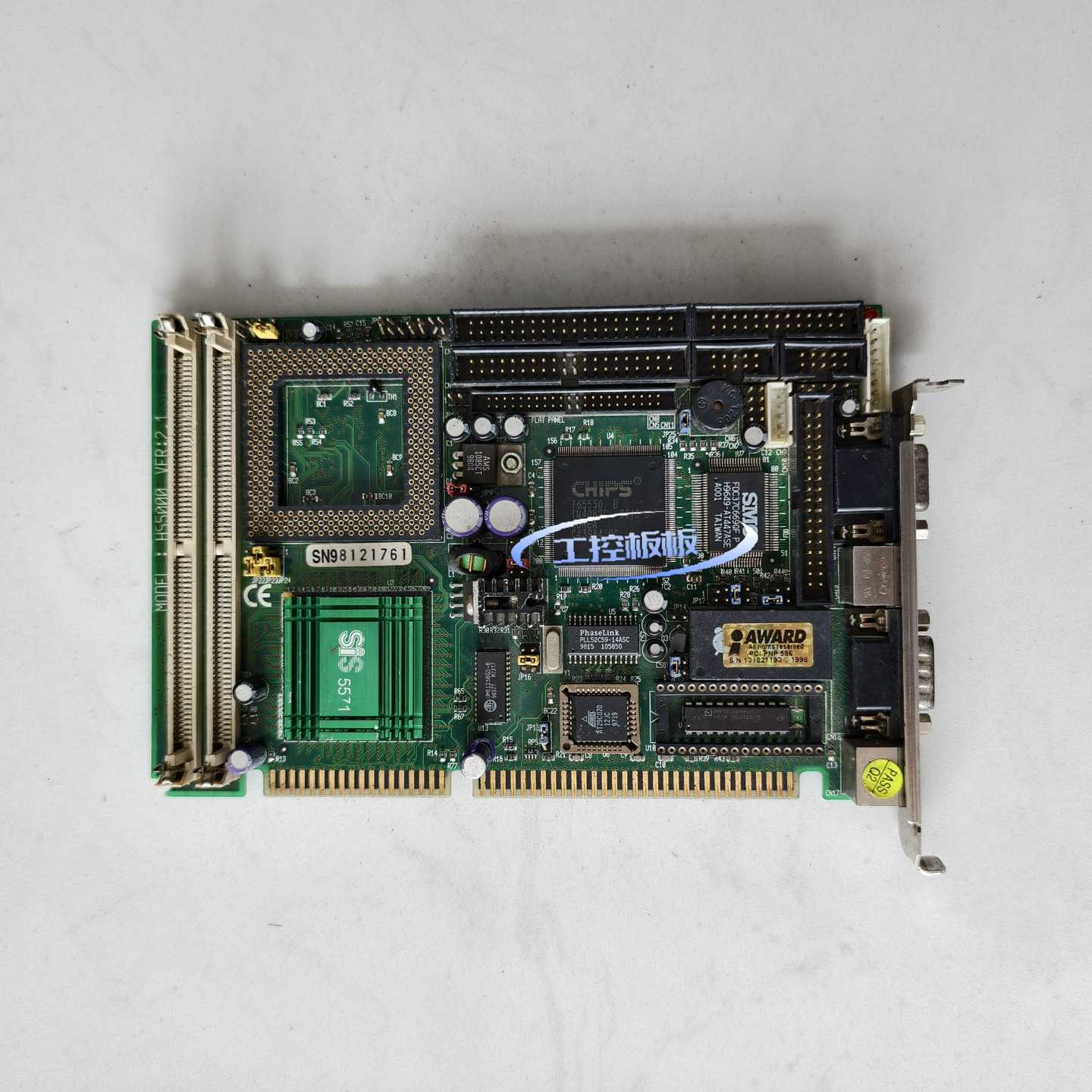 宝晟HS5000VER:2.1工控主板,实物拍摄,成色新-询价客服