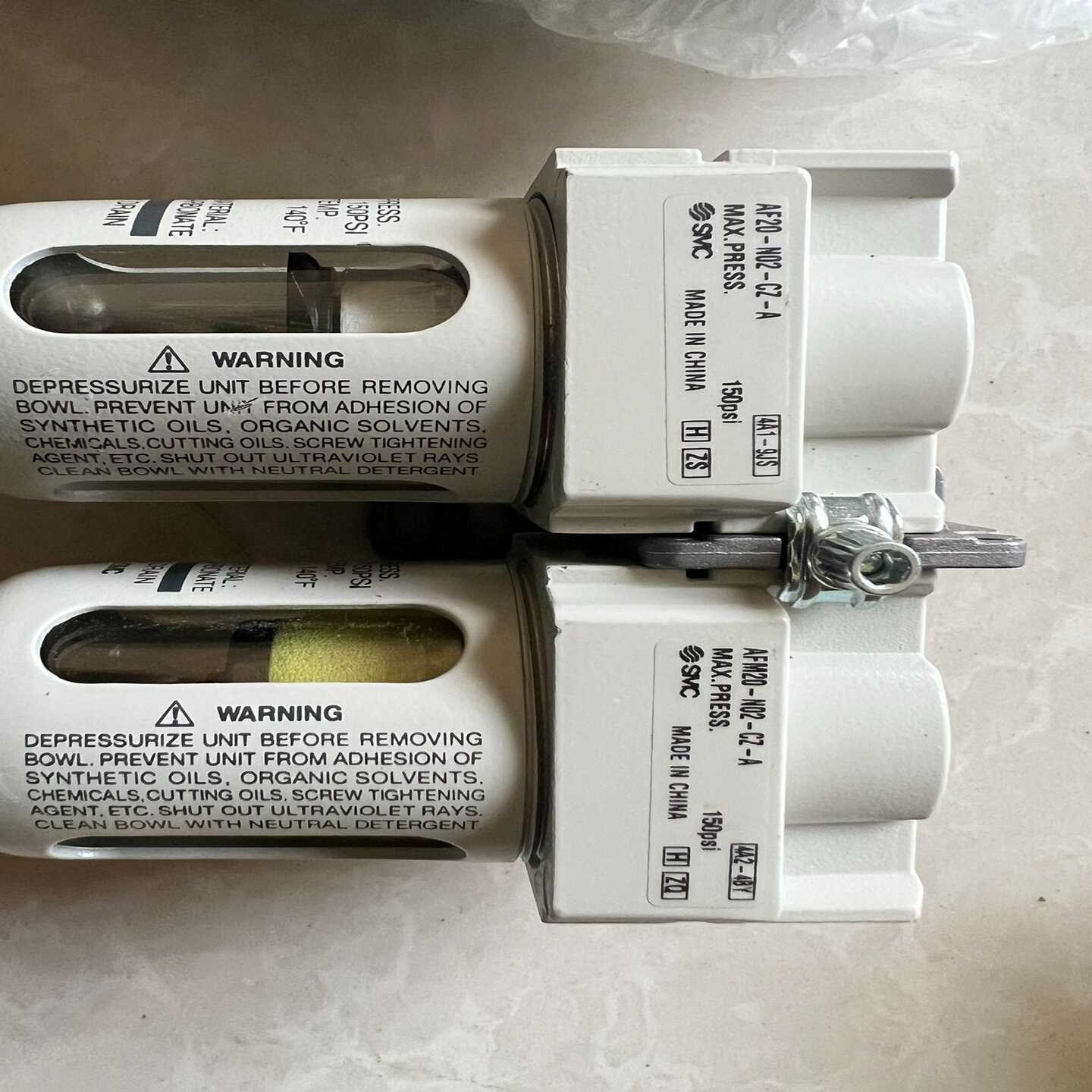 smc油水分离套装AF20-N02-CZ-A和AFM2询价