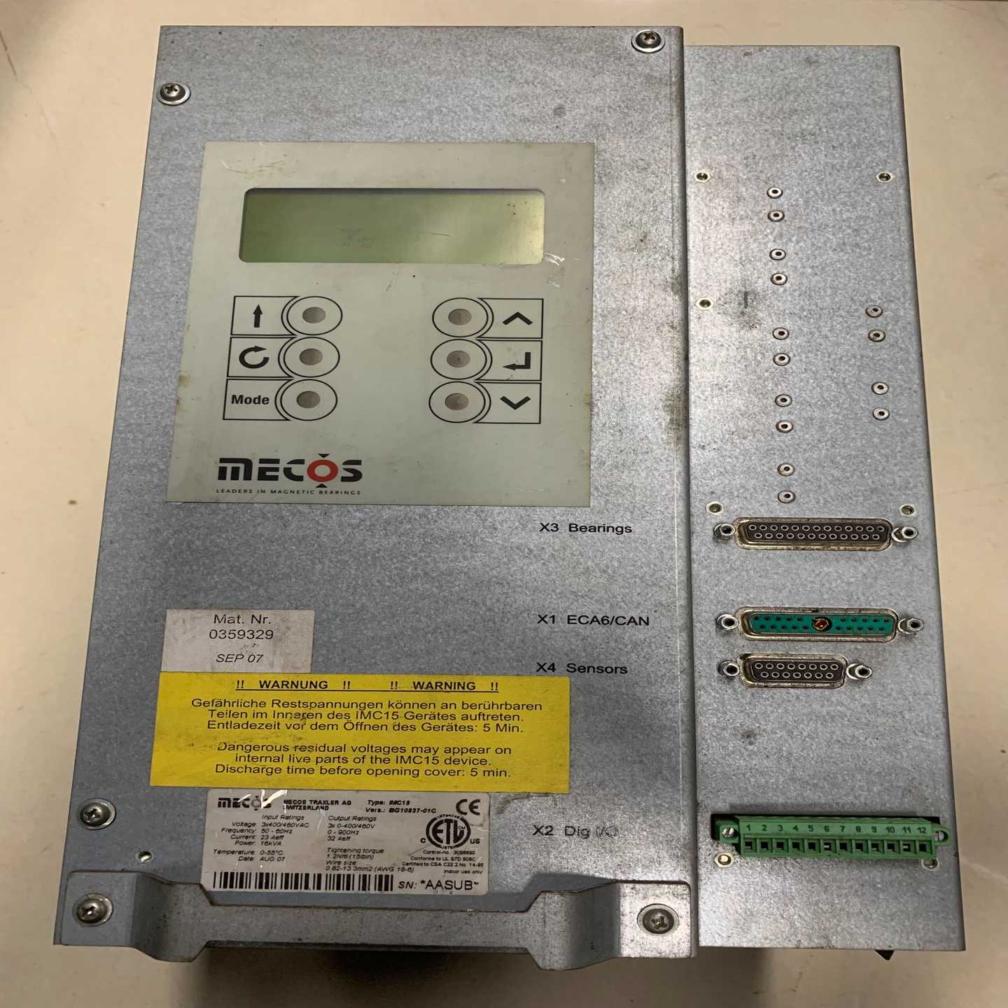 【议价】通快激光机MECOS变频器IMC15，实物图，联系我