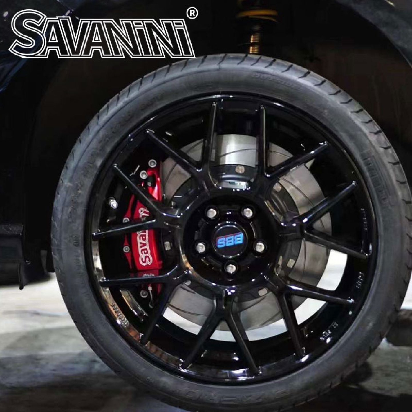 savanini广汽传祺影豹酷GS4GM6GA8国产埃安四六活塞刹车卡钳改装