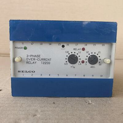 SELCO T220001 3Phase Overcurrent Relay