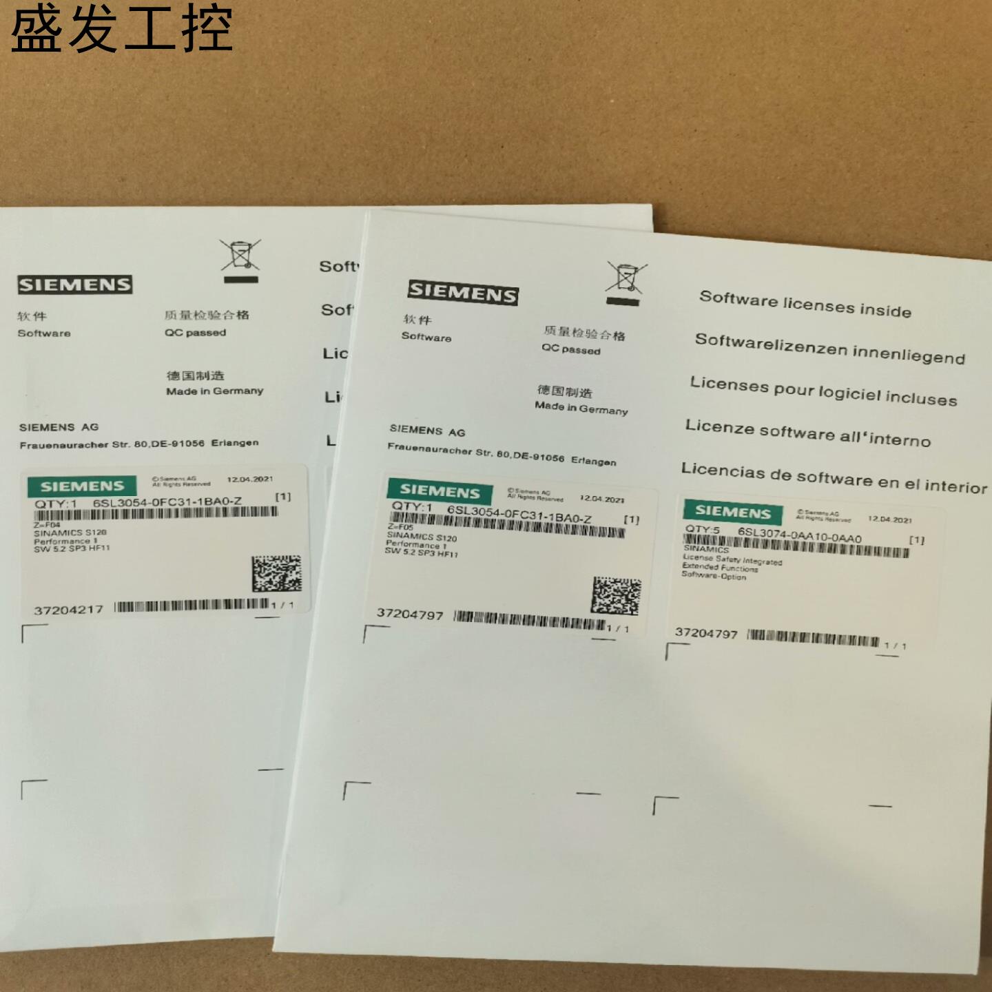 6FC5836-2GY40-5YA0-Z储存卡全新正品未拆封议价产品