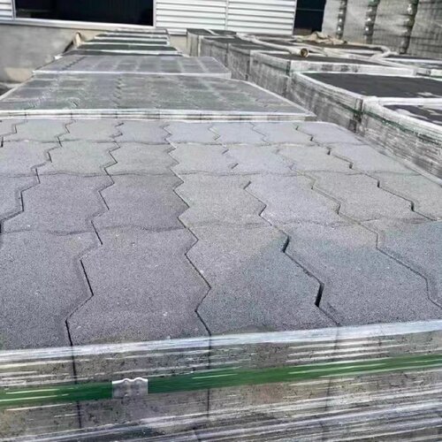 S型波浪型码头自锁砖透水砖人行道货运码头砖深圳厂家直供