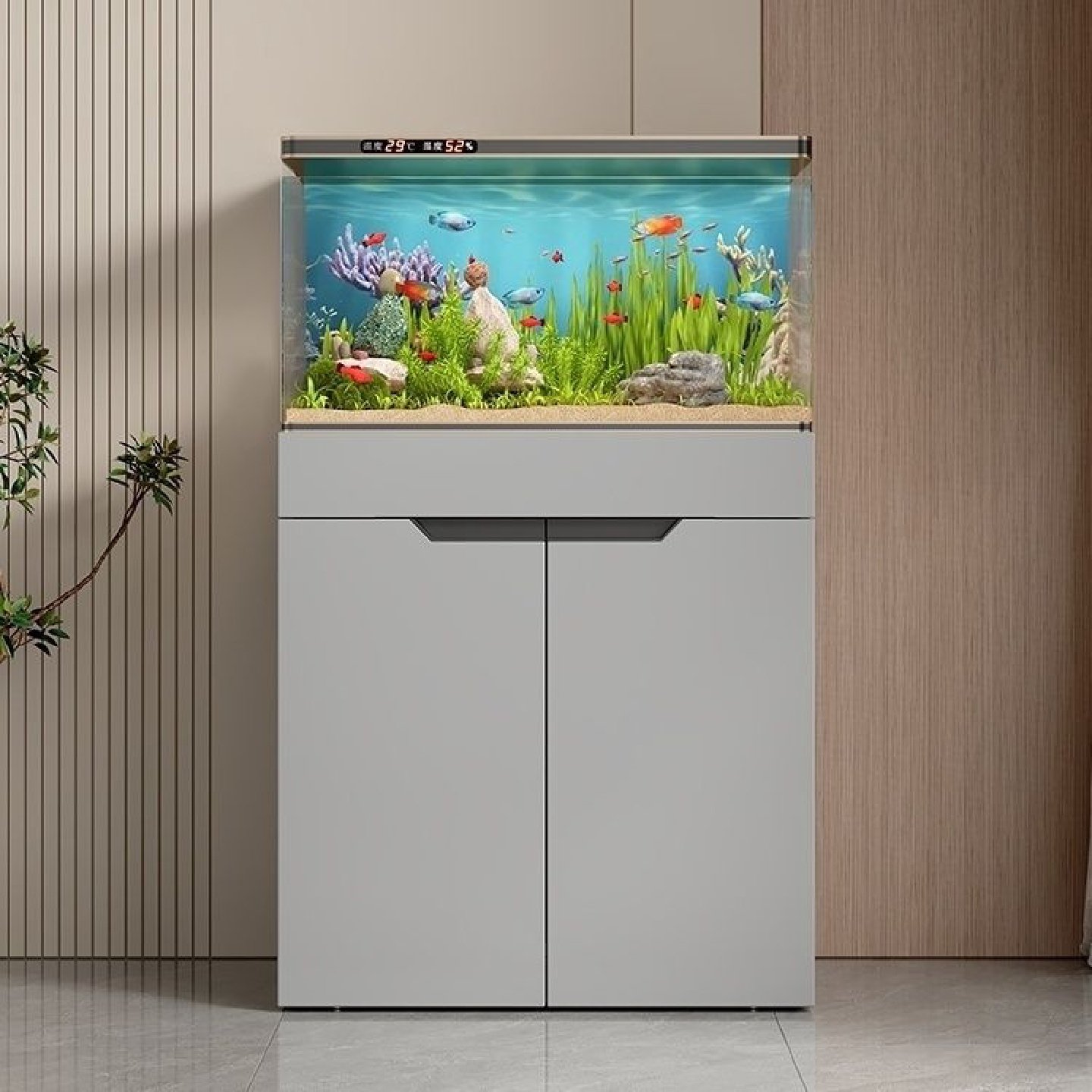 定制鱼缸柜轻奢鱼缸柜底柜底座客厅隔断桌面承重鱼缸架子鱼缸底柜