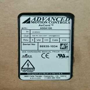 询价库存，美国ADVANCED驱动器，a50a100，86935
