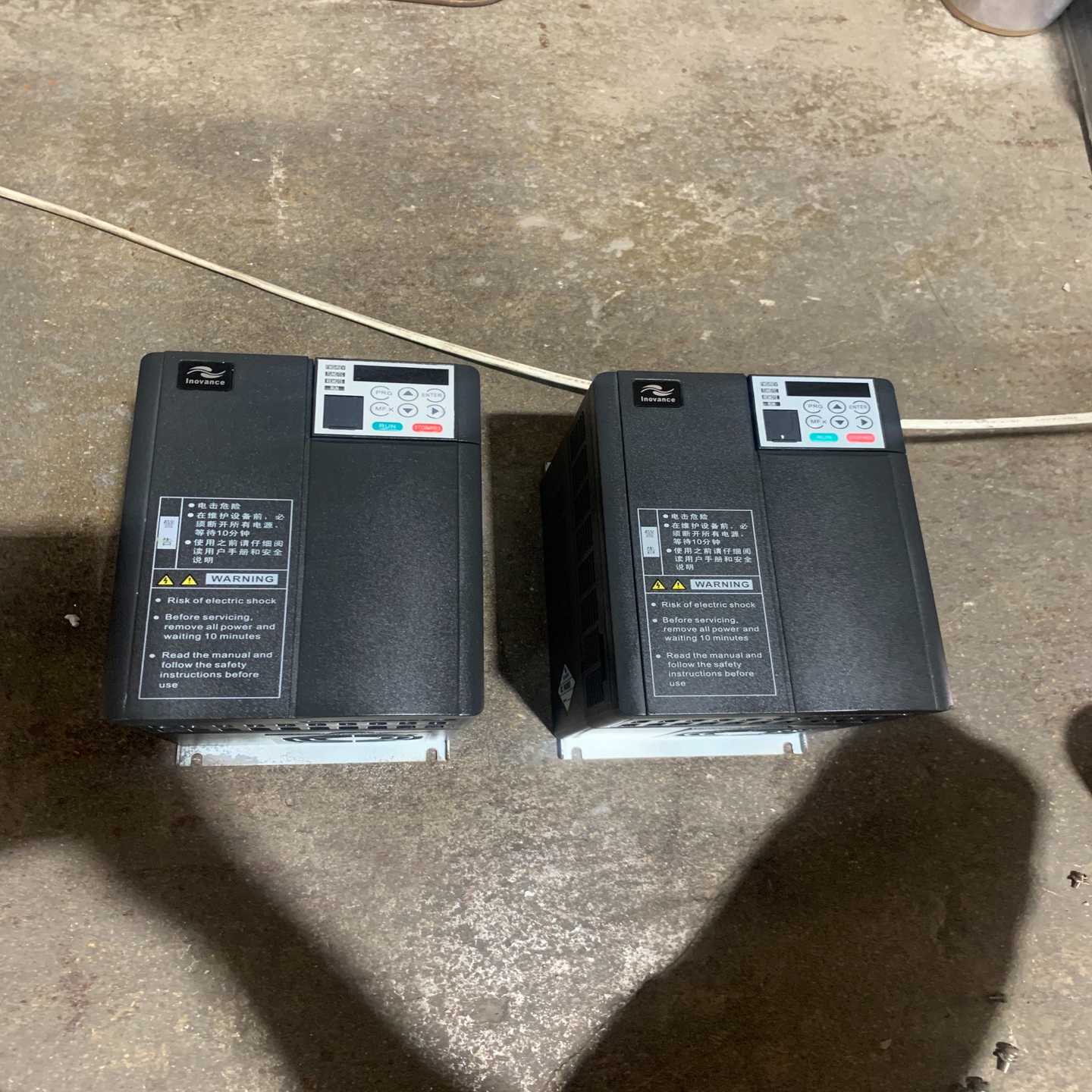 汇川MD310变频器5.5KW，，没修，成色询价