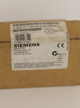Siemens 6ES71384CF020AB0 Power Module NEW