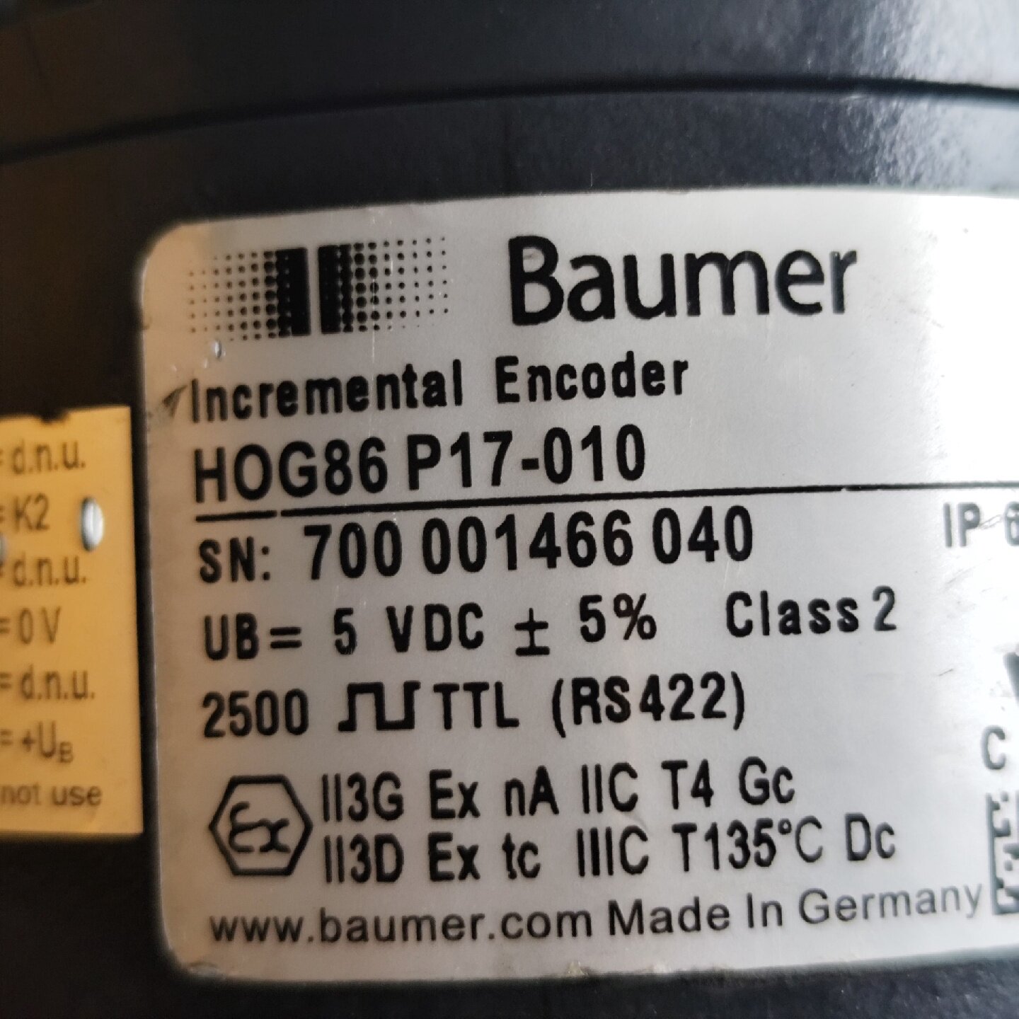 促销  Baumer 堡盟 HOG86 P17-010—议价