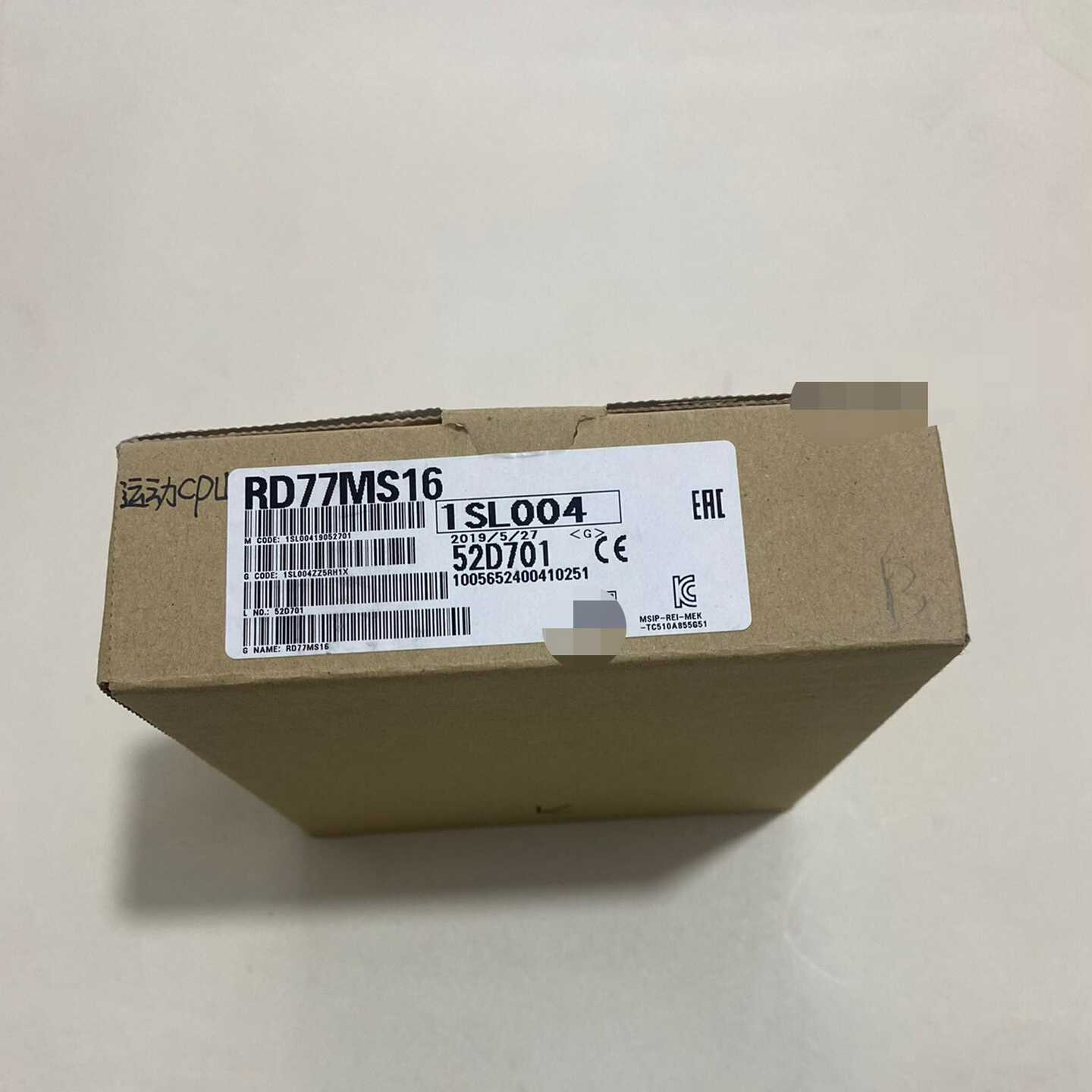 三菱可编程控制器扩展模块，型号RD77MS16，包原装全新正