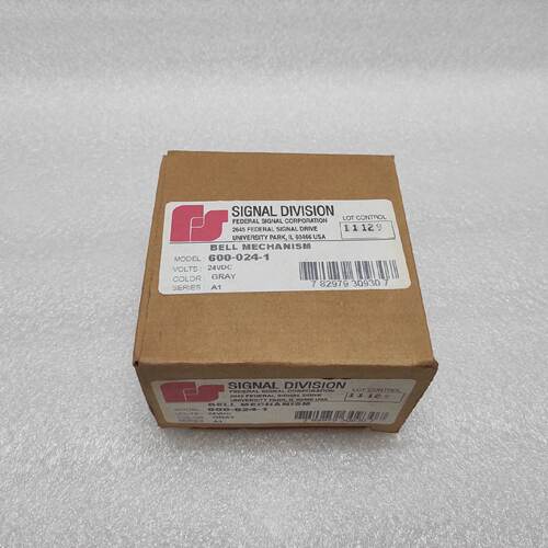 FEDERAL SIGNAL DIVISION 6000241 BELL MECHANISM 24VDC