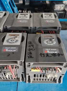 海利普变频器HLP-G1002.2KW，实物图片，正常拆机--议价商品