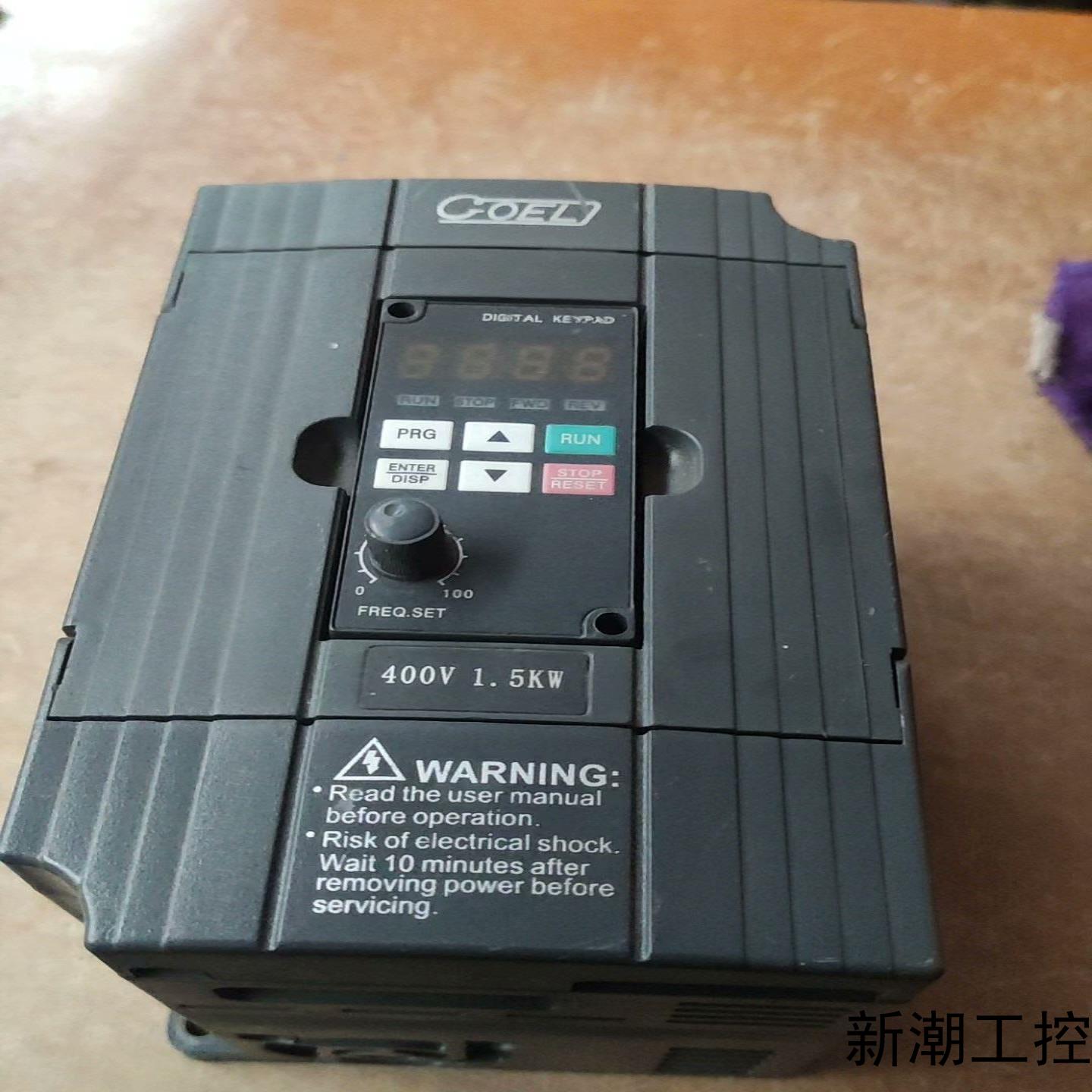 COEL三相变频器功率15kw成色如图功能完好便宜议价商品