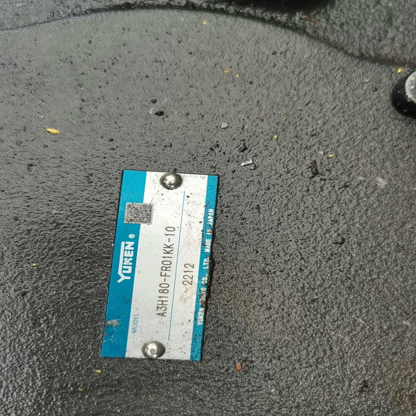 【请询价】YOKEN油泵 A3H180-FR01KK-10日本原装进