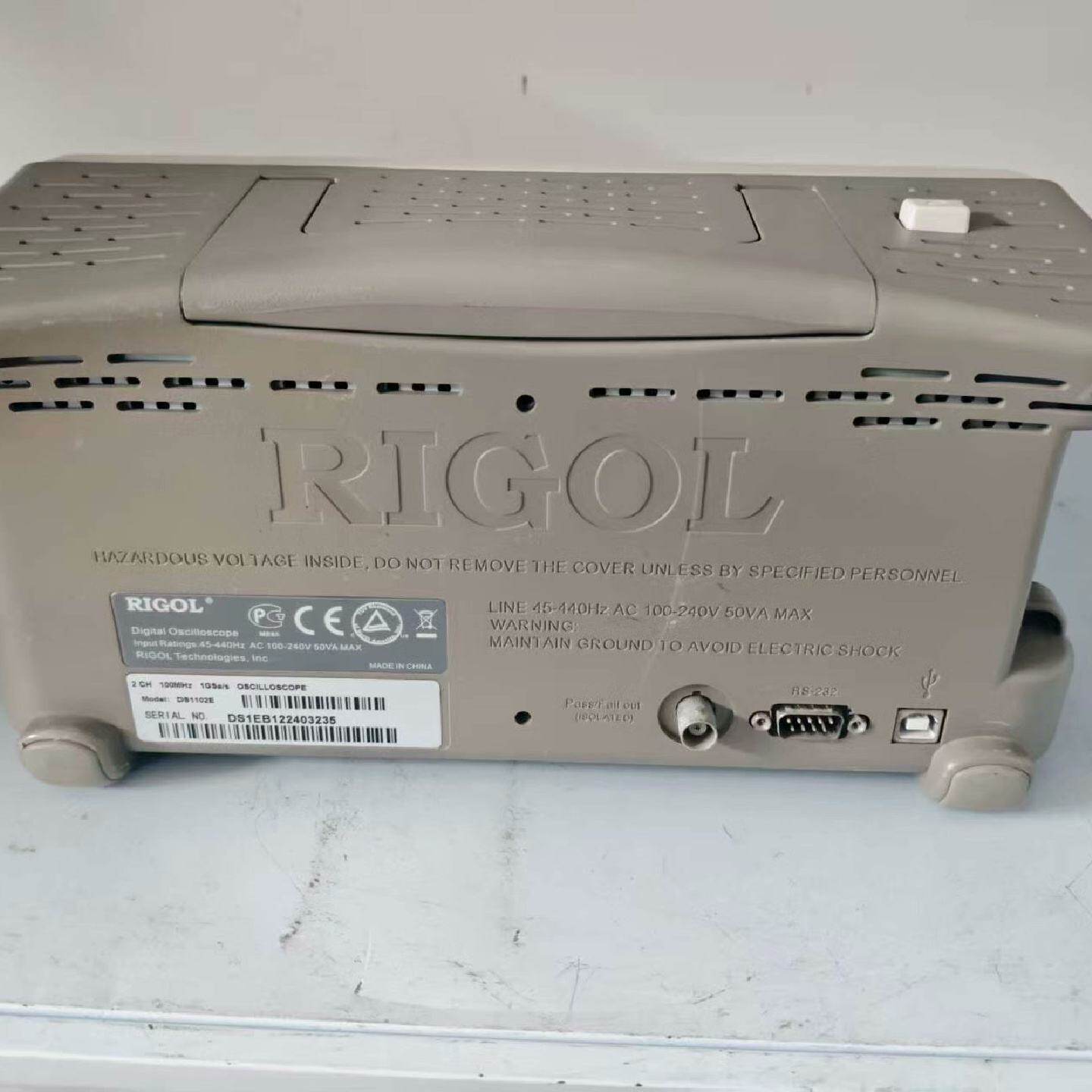 普源DS1102E数字示波器，2通道，100MHz带宽，1G--议价商品