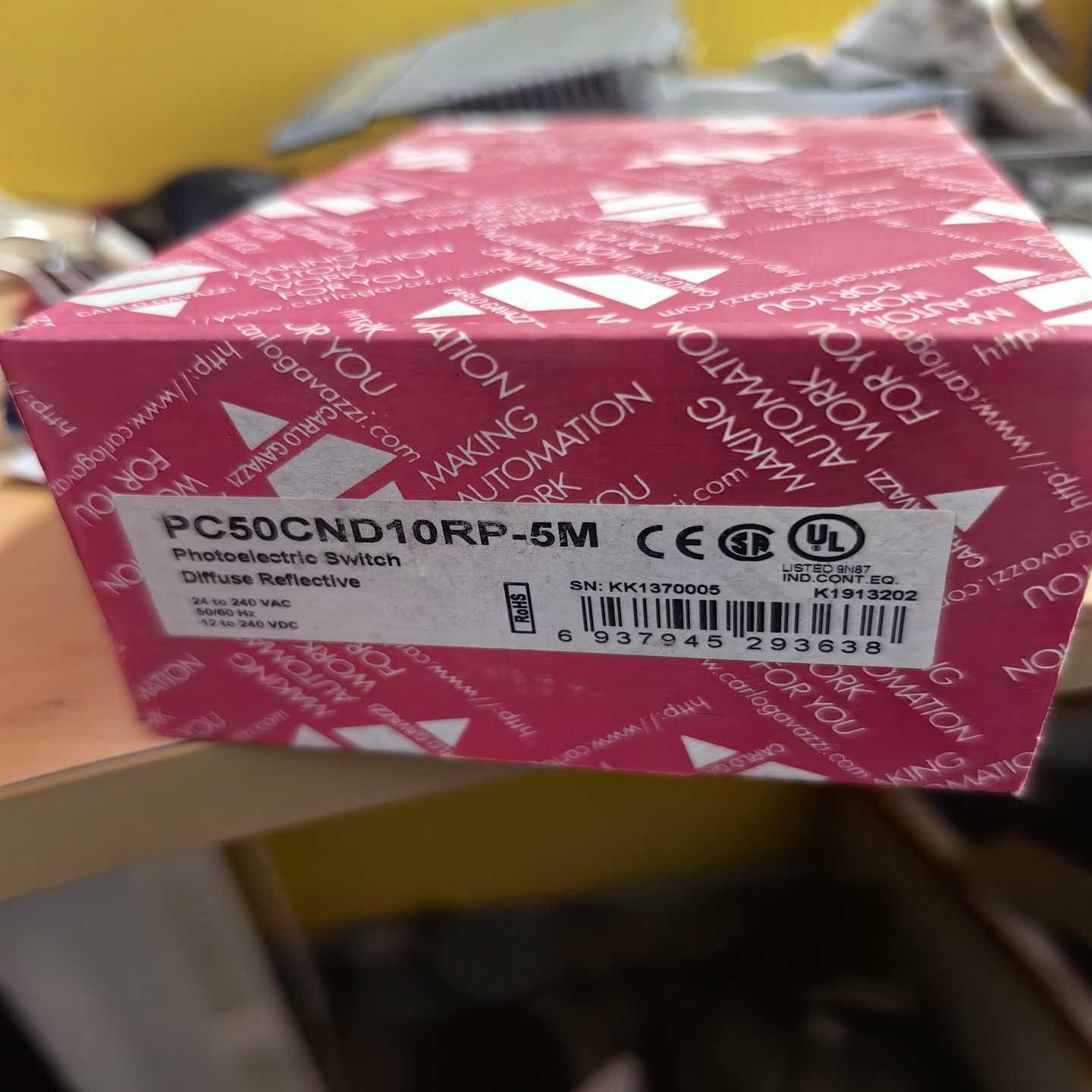 询价PC50CND10RP-5M，全新正品实物图片