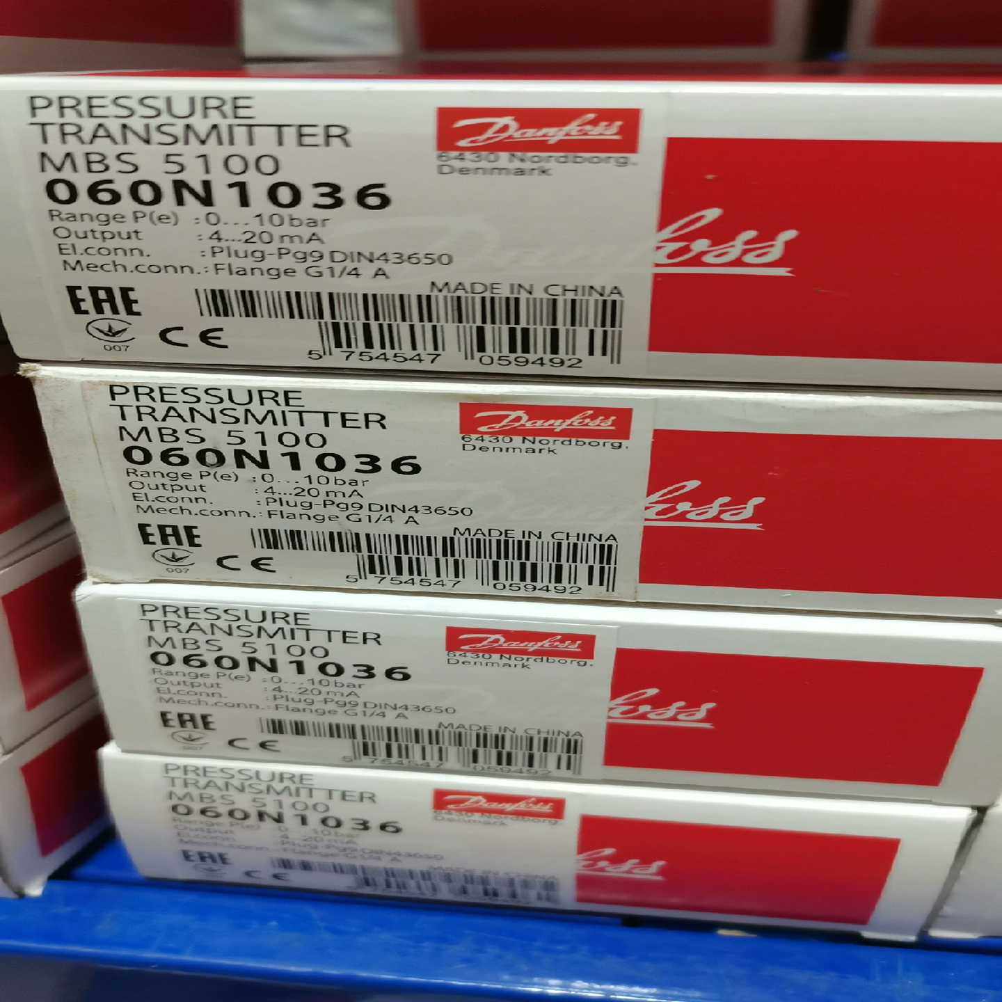 (工仔机械）060N1036  丹佛斯压力传感器  3个