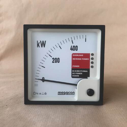 MEGACON KPW171C ANALOG KILOWATT PANEL METER