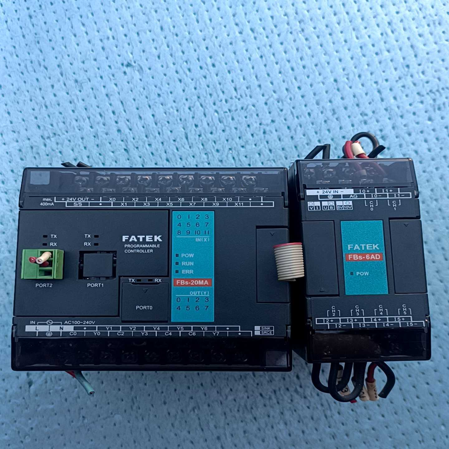 a议价永宏PLC，FBS-20MA，FBS-6AD，二手拆机，实图维修/现货